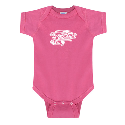  Fuchsia Infant Onesie - Ramapo College Roadrunners