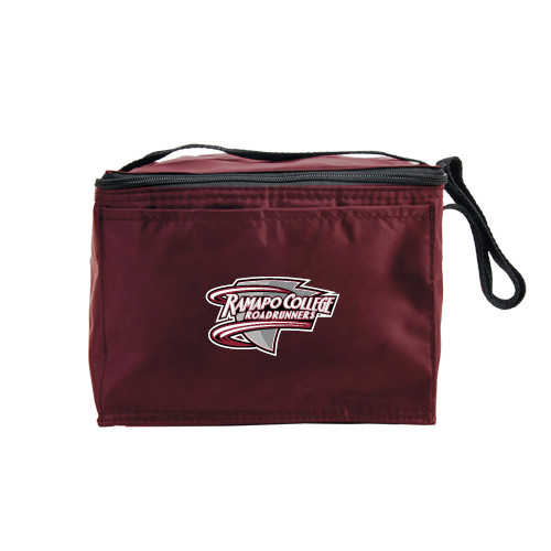  Six Pack Maroon Cooler - Ramapo College Roadrunners