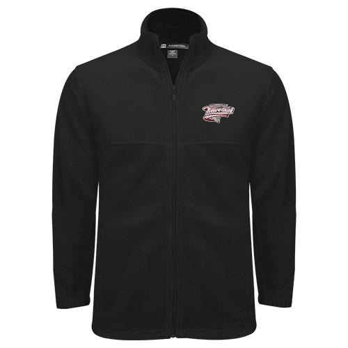  Black Fleece Full Zip Jacket - Ramapo College Roadrunners