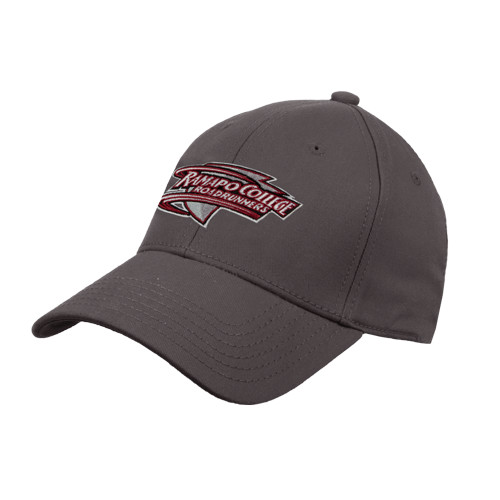  Charcoal Structured Adjustable Pro Style Hat - Ramapo College Roadrunners