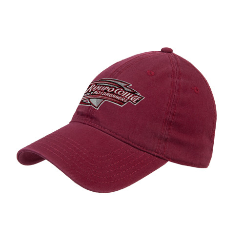  Maroon Unstructured Adjustable Low Profile Hat - Ramapo College Roadrunners