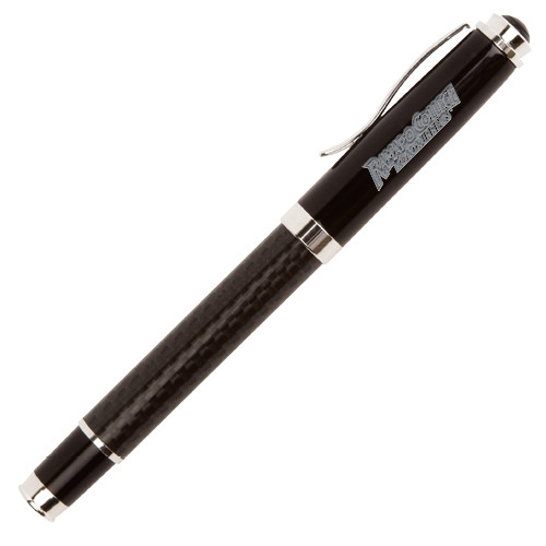 Luna Black Rollerball Pen - Ramapo College Roadrunners Word Mark