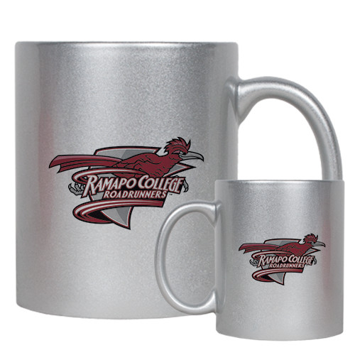  Full Color Silver Metallic Mug 11oz - Official Logo