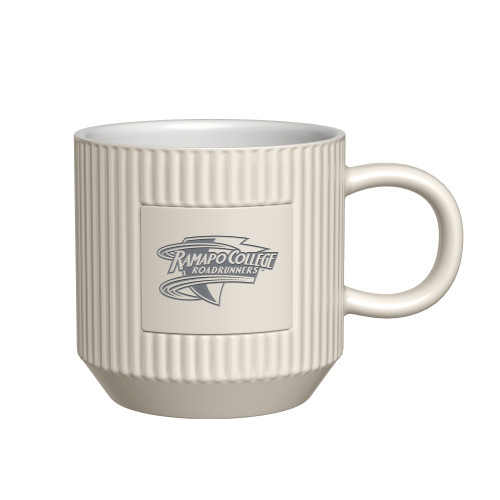 First Light Ivory Ceramic Mug - Ramapo College Roadrunners Engraved