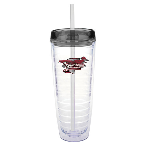 Tritan Double Wall Tumbler w/Charcoal Top 26oz - Official Logo