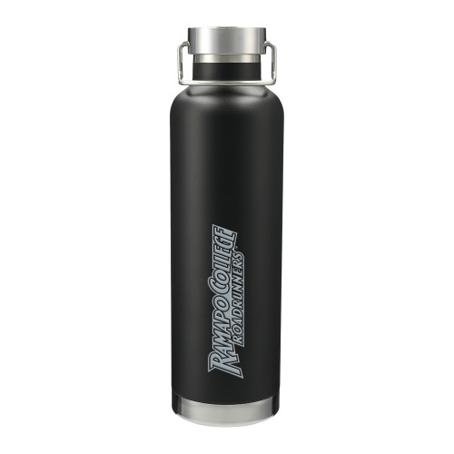  Thor Copper Vacuum Insulated Black Bottle 32oz - Ramapo College Roadrunners Word Mark