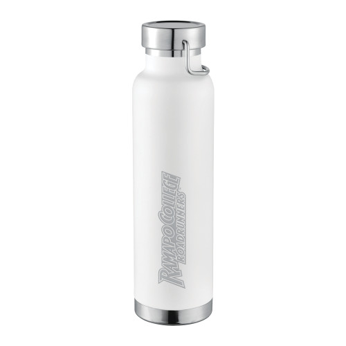  Thor Copper Vacuum Insulated White Bottle 22oz - Ramapo College Roadrunners Word Mark