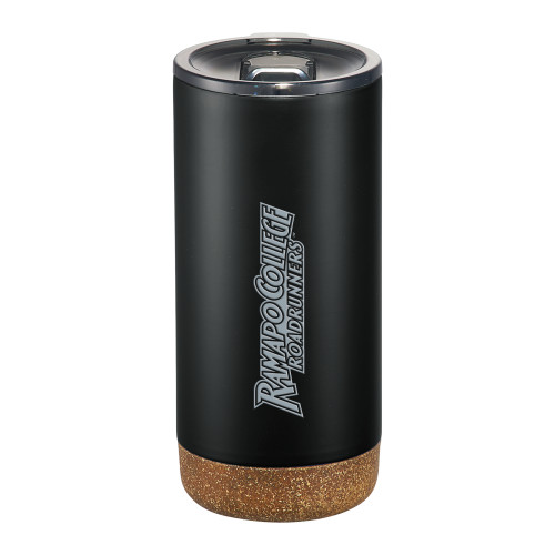  Valhalla Vacuum Insulated Black Tumbler 16oz - Ramapo College Roadrunners Word Mark
