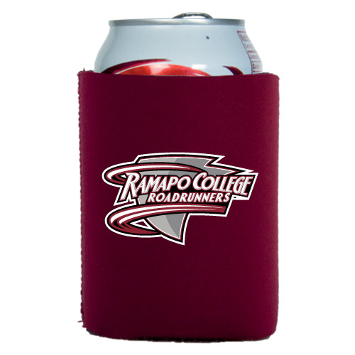  Neoprene Maroon Can Holder - Ramapo College Roadrunners