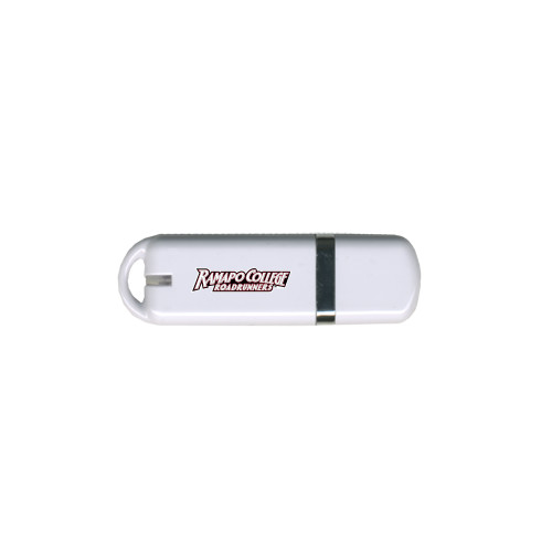  USB White Pen Drive 4G - Ramapo College Roadrunners Word Mark