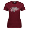 Thumbnail image for  Womens Maroon Short Sleeve Tee
