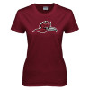 Thumbnail image for  Womens Maroon Short Sleeve Tee