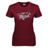 Thumbnail image for  Womens Maroon Short Sleeve Tee