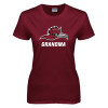 Thumbnail image for  Womens Maroon Short Sleeve Tee