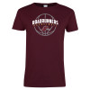 Thumbnail image for  Womens Maroon Short Sleeve Tee