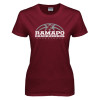 Thumbnail image for  Womens Maroon Short Sleeve Tee