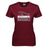 Thumbnail image for  Womens Maroon Short Sleeve Tee