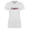 Thumbnail image for  Next Level Womens White Boyfriend Tee