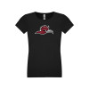 Thumbnail image for  Next Level Girls Black Fashion Fit T Shirt