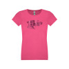 Thumbnail image for  Next Level Girls Fuchsia Fashion Fit T Shirt