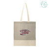 Thumbnail image for  Split Recycled Grey Cotton Twill Convention Tote
