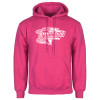 Thumbnail image for  Womens Fuchsia Fleece Hoodie