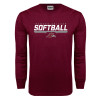 Thumbnail image for  Maroon Long Sleeve T-Shirt