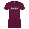 Thumbnail image for  Next Level Womens Maroon Boyfriend Tee