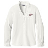 Thumbnail image for  Brooks Brothers Womens Off White Long Sleeve Ruffle Collar Blouse