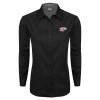 Thumbnail image for  Womens Black Twill Button Down Long Sleeve 