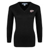 Thumbnail image for  Womens Black VNeck Sweater