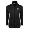 Thumbnail image for  Womens Black Heather Fleece Jacket