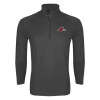 Thumbnail image for  Sport Tek Charcoal Sport Wick Stretch 1/2 Zip Pullover