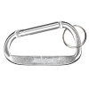 Thumbnail image for  Silver Carabiner with Split Ring