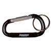Thumbnail image for  Black Carabiner with Split Ring