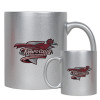 Thumbnail image for  Full Color Silver Metallic Mug 11oz
