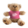 Thumbnail image for  Plush Big Paw 8 1/2 inch Brown Bear w/Pink Shirt