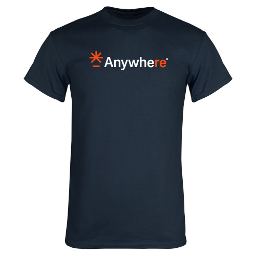  Navy T Shirt - Anywhere