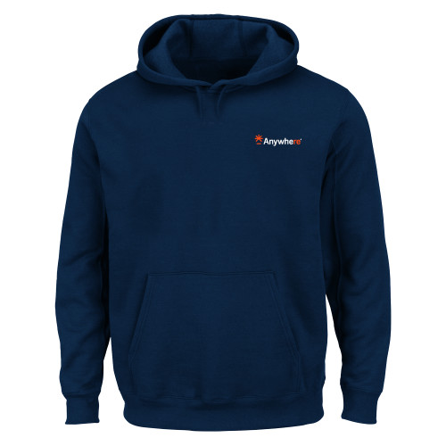  Extended Navy Hoodie - Anywhere