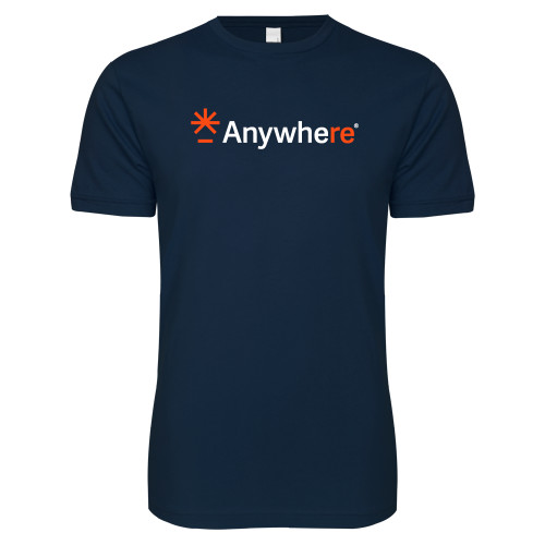  Next Level Navy SoftStyle T Shirt - Anywhere