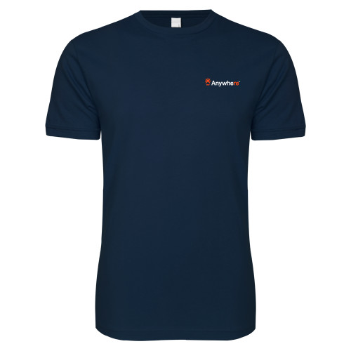  Next Level Navy SoftStyle T Shirt - Anywhere