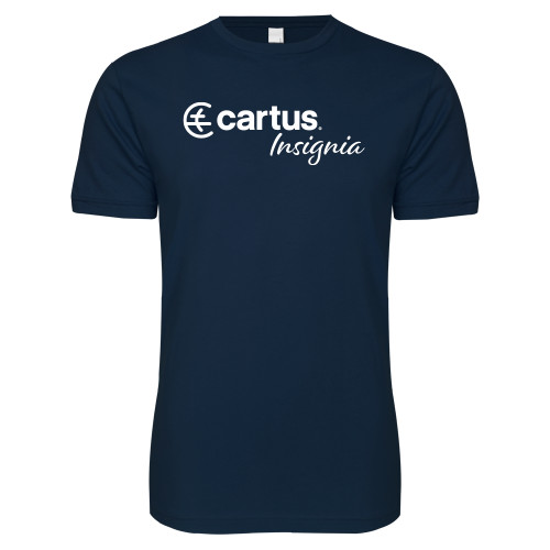  Next Level Navy SoftStyle T Shirt - Cartus Insignia