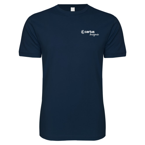 Next Level Navy SoftStyle T Shirt - Cartus Insignia