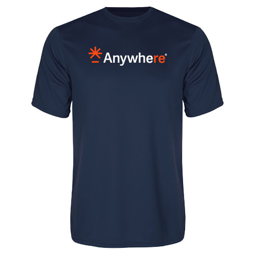  Navy Performance Tee - Anywhere