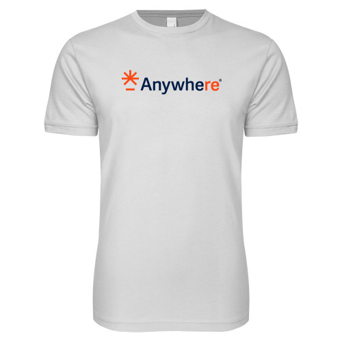  Next Level White SoftStyle T Shirt - Anywhere