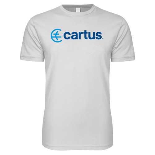 Next Level White SoftStyle T Shirt - Cartus Horizontal