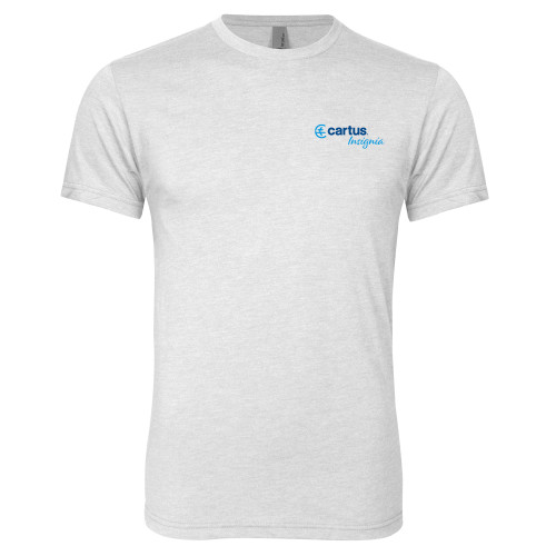  Next Level Heather White Triblend Tee - Cartus Insignia