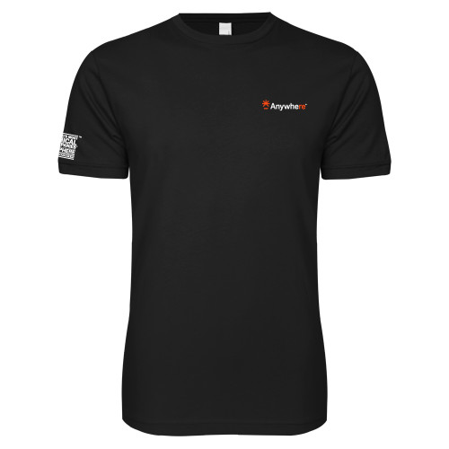  Next Level Black SoftStyle T Shirt - Anywhere