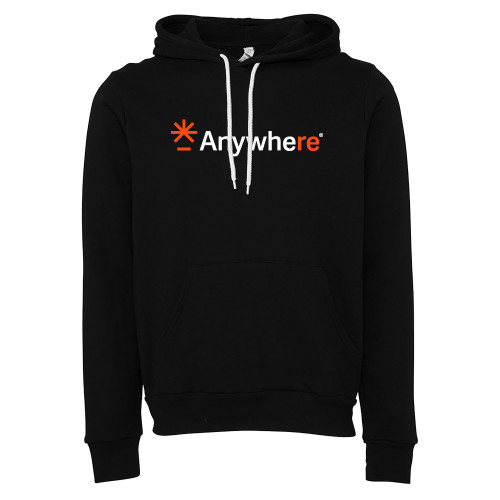  Bella + Canvas Black Fleece Hood - Anywhere