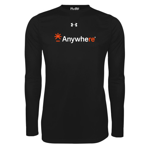  Under Armour Black Long Sleeve Tech Tee - Anywhere